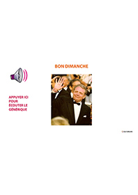 Bon dimanche avec Jacques Martin