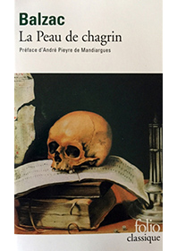 Couverture 'La peau de chagrin'