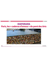 Les cadenas d'amour du Pont des Arts